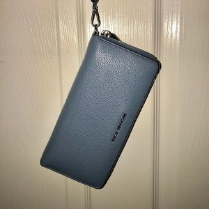 Blue Micheal Kors wallet/wristlet